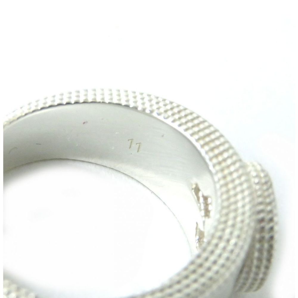 Gucci Gucci AG925 Silver Ring Interlocking G Metal Ring 479228 - Picture 7 of 10